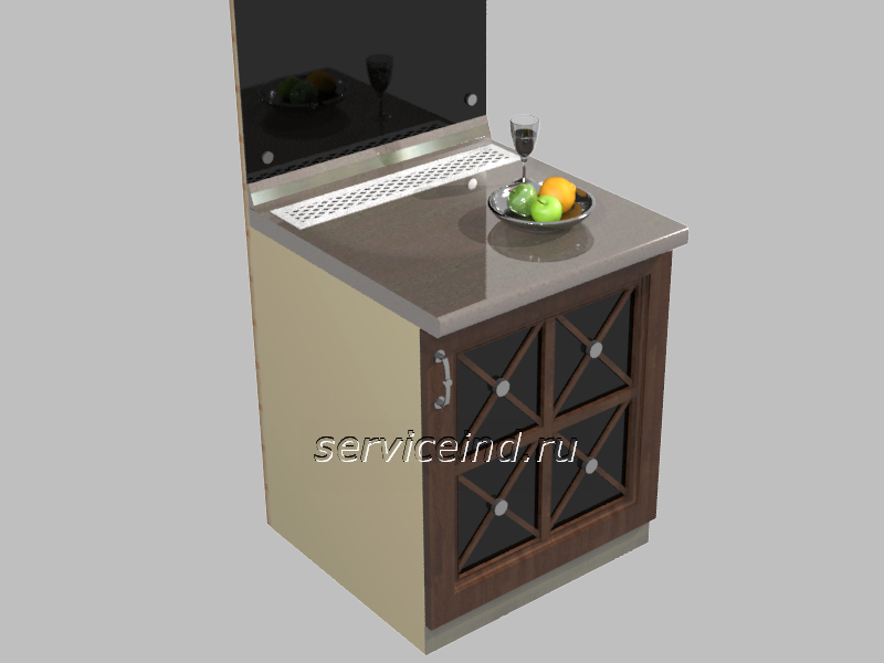 stol 600 blak and stainless s