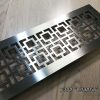 Решетка с рисунком из нержавеющей стали