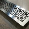 Решетка с рисунком из нержавеющей стали