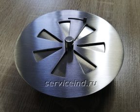 Решетка круглая из нержавеющей стали