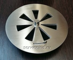 Решетка круглая из нержавеющей стали