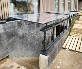 Сдвижной приямок ступенчатый на кракасе