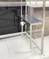 Стол охраны для оформления документов