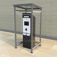 Навес для кассы оплата парковки