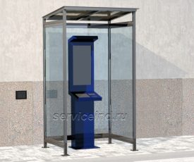 Навес для кассы паркомата Сити 3